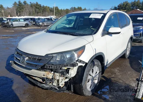 2013 Honda Cr-V Ex z USA, uszkodzony, nr VIN 5J6RM4H50DL033484